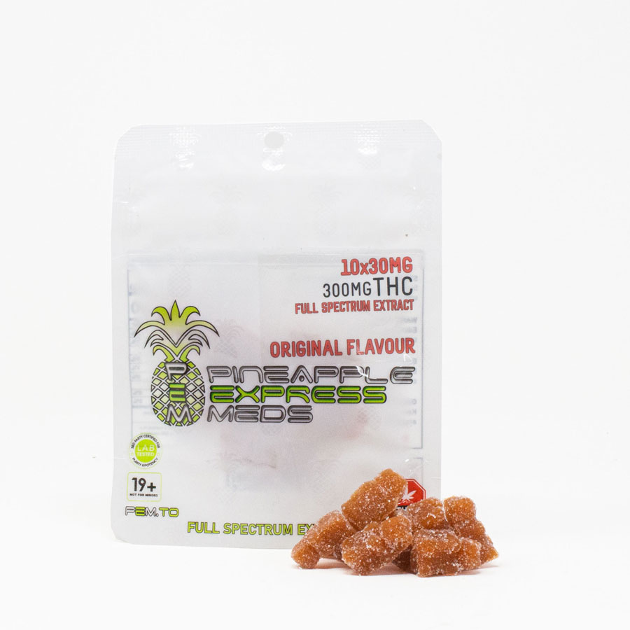 pex thc gummie 10x30mg