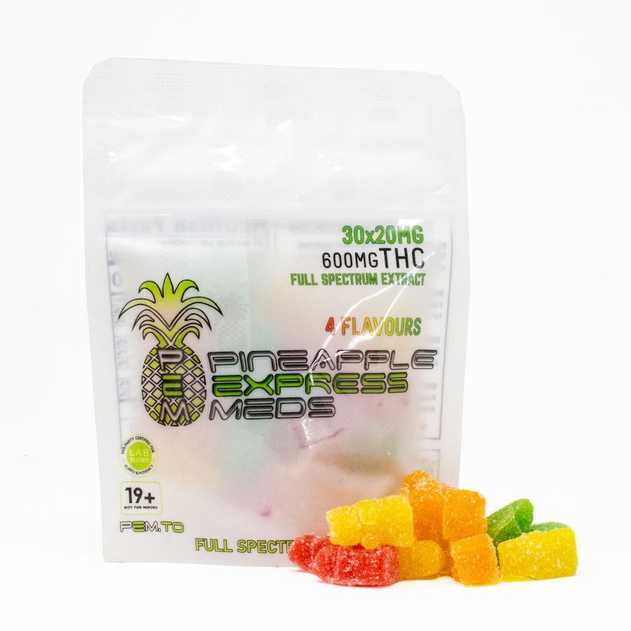 pex thc gummie 30x20mg