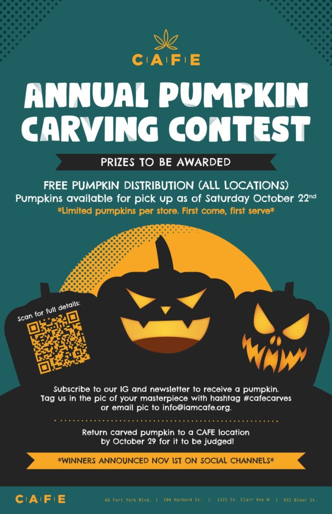 pumpkin carving poster 2022