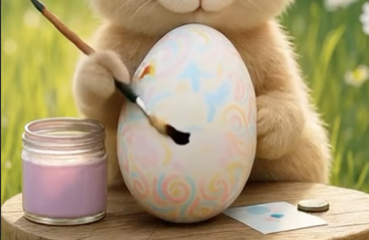 AI Easter Egg Painting